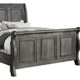 thumbnail image 4 of Modern King Bed, Headboard, Antique Gray Finish, Bedroom Bed With, 4 of 6