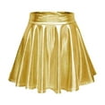 thumbnail image 2 of plisada de línea a, accesorios de vestuario versátiles, plisada ligera y cómoda para vestido corto para dama, regalo de fiesta, cóctel Media Yinane Falda plisada metalizada, 2 of 8