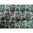 thumbnail image 4 of oneOone Cotton Poplin Fabric Leaves & Floral Block Print Sewing Fabric BTY 42 Inch Wide, 4 of 4