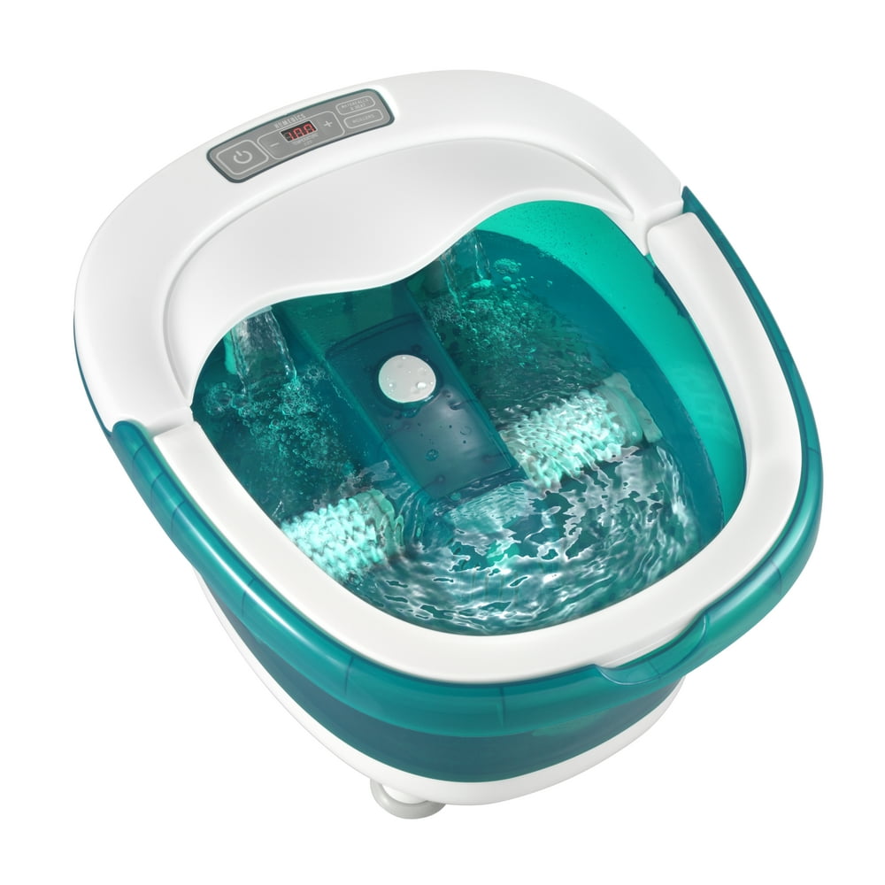 HoMedics Deep Soak Footbath With Poweroll Massage And True Heat Boost Power, FB650 Walmart