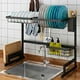 thumbnail image 5 of Escurridor de trastes Rack para Cocina Organizador Platos, Vasos y Utensilios Fabricado con Acero Inoxidable, Organizador de Espacios en la Cocina (Escurridor 2 Niveles 85 cm), 5 of 7