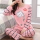 thumbnail image 3 of Conjunto de pijamas para mujer, pijamas de invierno para mujer, pijamas finos de dibujos animados P, 3 of 4