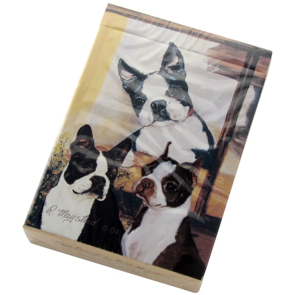 Boston Terrier Playing Cards