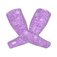 thumbnail image 2 of Fotbe Lilac Glittering UV Sun Protection Arm Sleeves - Tattoo Cover Up - Basketball Arm Sleeve UPF 50 Cooling for Men Women, 2 of 8