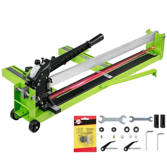 lshhh Tile Cutter 39 Inch - Manual Porcelain Tile Cutter w/Laser Guide & Spare Wheel