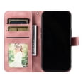 thumbnail image 3 of Leather Wallet Phone Case For iPhone 16 Pro Max 16Plus 16Pro 15ProMax 15Pro 15Plus 14 Pro Max 13 12 11 XS Max XR 7 8 SE Quality Leather Phone Case With Card Holder Zipper, 3 of 9