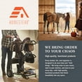 thumbnail image 5 of HOMESTEAD 3-Tier Saddle Rack, Horse Saddle Stand with Rotating Tiers & Bridle Rack, 5 of 6