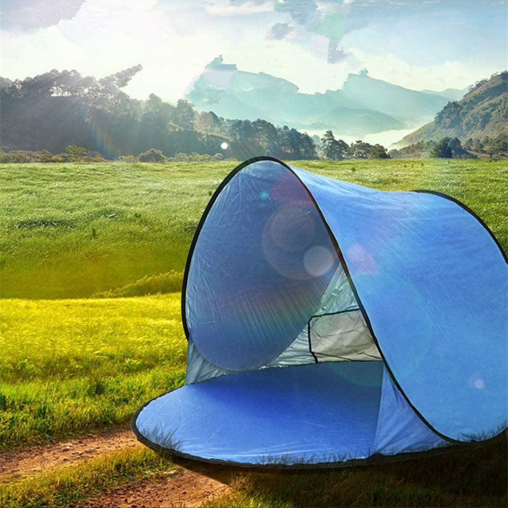 iMeshbean Outdoor Easy Pop Up 23 Person Beach Shade Tent Sun Shelter