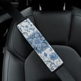 thumbnail image 4 of WYYP Floral Pattern Car Seat Belt Cover - Protect Your Neck and Shoulder, Comfortable and Stylish Car Interior Accessory 1Pcs, 4 of 5