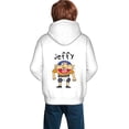 thumbnail image 6 of Lsque Sml Jeffy Patten Youth Hoodie Sweatshirt Pullover with Kangaroo Pocket Boys and Girls Hoodie Warm Hoodie for Kids, 6 of 8