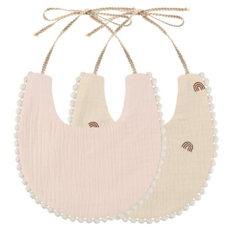 

Drooling Teething Bibs Newborn Burp Cloth for Unisex Boys Gifts Shower Gifts