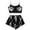 Halloween-1Black1, variant on MEZZALL Women Skeleton Print Cami Shorts Pajama Sets, Spaghetti Strap Crop Tank Tops With Bottoms, Halloween Graphic 2 Piece O-Neck Loungewear Sleepwear