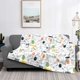 thumbnail image 2 of Fotbe Easter Rabbit Manta de Franela con Estampado, Manta Ultrasuave para Cama, Sofá, Auto, Hipoalergénica y Antibolitas-50"x40", 2 of 6