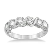 Brilliance Fine Jewelry Kr21880a-dw12 : Ss 1/10cttw Diamond Accessory