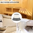 thumbnail image 6 of Uxcell 2-Pack Sauna Hat for Women and Men, Felt Sauna Cap Vaporarium Soft Durable Comfortable Breathable [Gray Top, White Bottom], 6 of 6