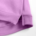 thumbnail image 6 of Winter Clothes for Girls Size 7-8 Toddler Baby Boy Girl Pullover Sweatshirt Solid Color Crewneck Blouse Shirt Tops Warm Fall Winter Clothes, 6 of 7