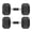 27.5 lb, Pair, variant on HANDBODE Hex Rubber Dumbbells, Non-Slip Handle Design for Secure & Comfortable Grip, Hand Weights for Strength Training and Home Gym / Pair of 25 LB