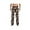 Multicolor.1, variant on North American Bald Eagle Flag Pajama Pants Men's Pajama Bottoms Lounge Sleepwear PJs Sleep Pants S