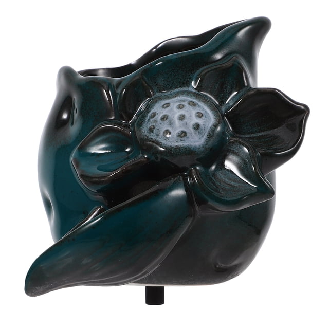 Ceramic Fountain Replacement Spout Decorative Waterfall Accessory For Outdoor Garden Ponds Circulating Systems For Landscape Water Features Decor