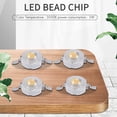 thumbnail image 2 of 10 Pieces High Power 2 Pin 3W Warm White LED Bead Emitters 100-110Lm, 2 of 3