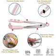 thumbnail image 2 of Pinzas Mini para Waffles StarBlue 20 cm Silicona Nylon Rosa, 2 of 6
