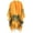 Yellow, variant on PIKADINGNIS Winter Fall Warm Scarf Wraps Shawls Cape Phocho Fashion Retro Blanket for Women
