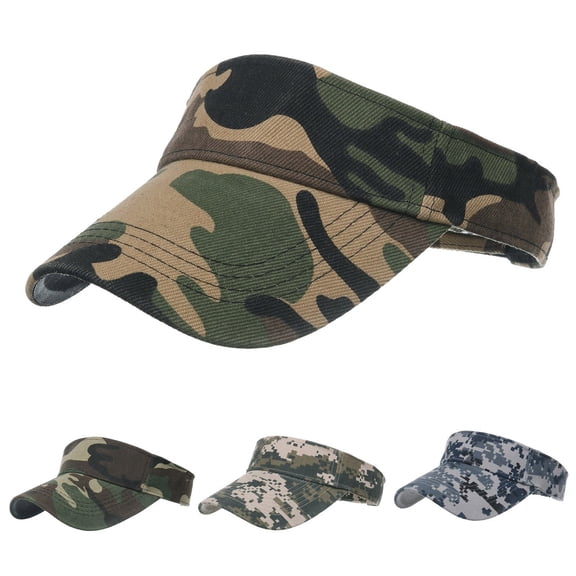 Sun Visor Hats for Women Wide Brim Ponytail Straw Hat Packable Foldable Travel Hats Outdoor Camouflage Adjustable Baseball Cap Hip Hop Hat Sun Hat D One Size