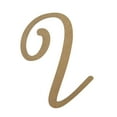 thumbnail image 1 of Wooden Letter Unfinished, Miracella Font, Craft Cutout, 1 of 3