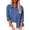 Blue, variant on Linen Button up Shirts for Women Elegant Linen Blouses for Women Oversized Linen Button Down Shirts Retro Vintage Casual Tshirts Daily Casual Blouses for Women Brown XL