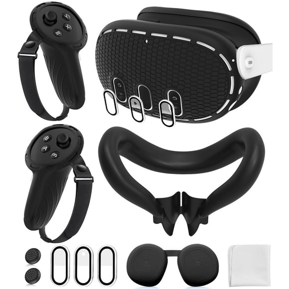 Set de fundas de silicona VR Accessories para Meta/Oculus Quest 3