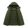 thumbnail image 4 of Ampake Men's Winter Coat Waterproof Puffer Jacket Thicken Winter Jacket with Hood Green M, 4 of 7