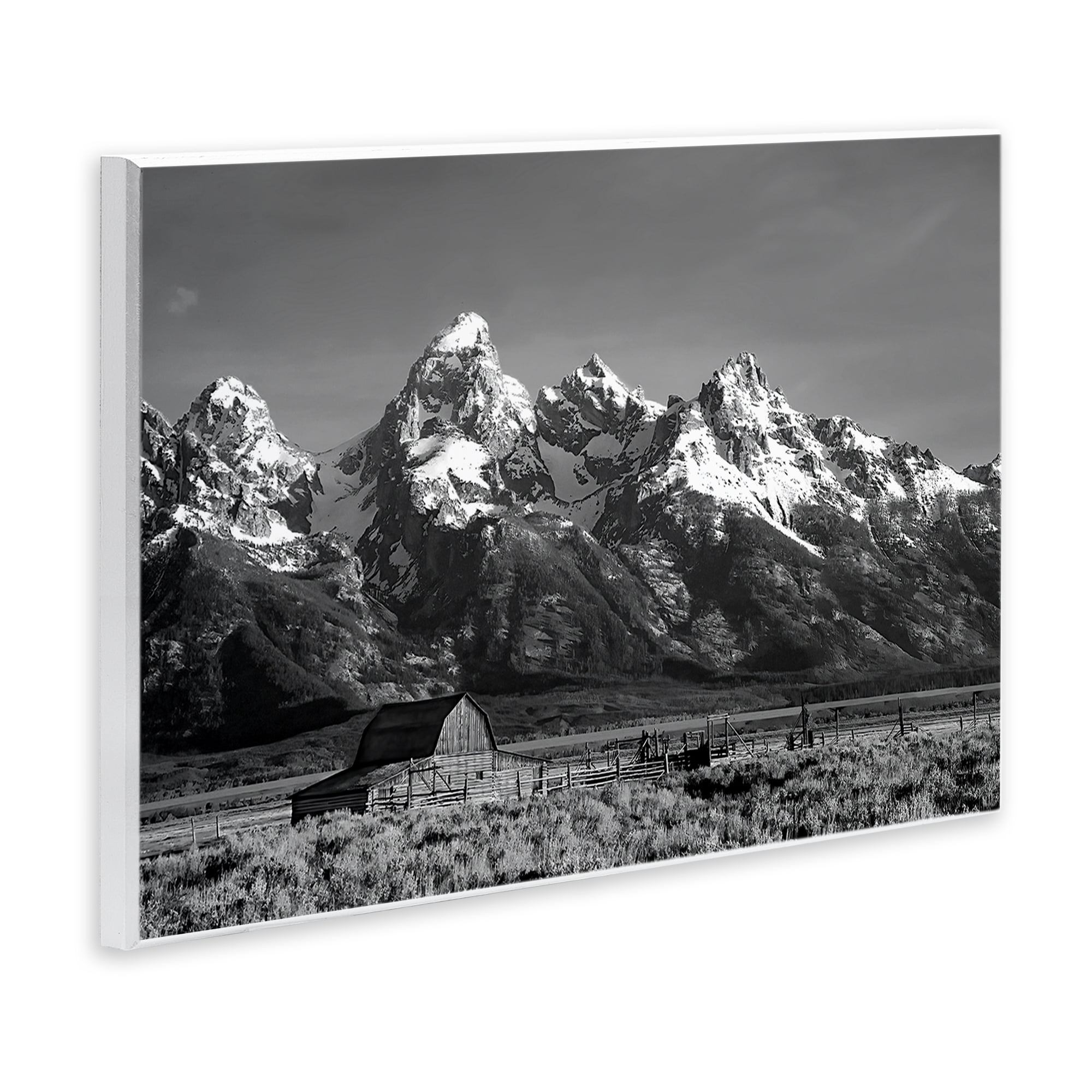 Stupell Industries John Moulton Barn Landscape Wall Plaque Art, design by Steve Toole