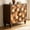 Antique brown, variant on Shaiaield 30" Sideboard Buffet Cabinet with Black Top,Modern Buffet Cabinet with Honeycomb Pattern,Wood Accent Cabinets for Living Room