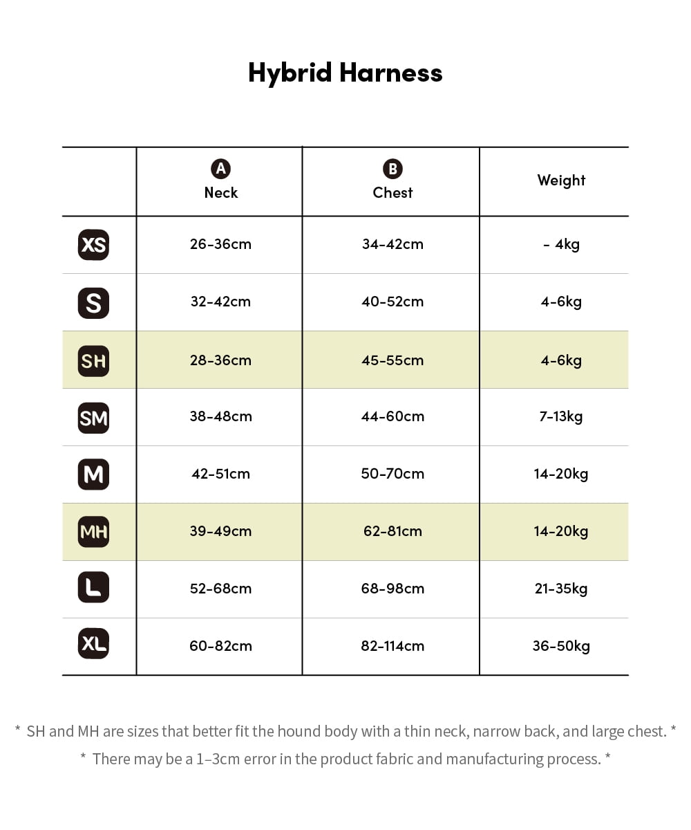 Hybrid Harness Medium GingkoBlue