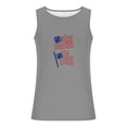 thumbnail image 2 of Tanques para Hombre de Verano Suelto Cuello Redondo de Algodón Poliéster Desgaste Casual, Camisa sin Mangas Deportivas de los Hombres para Diario Y Al Aire Libre, 2 of 4