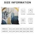 thumbnail image 5 of PIKWEEK  Blue and Grey Throw Pillows Boho Pillow Covers Abstract Geometric Pillow Covers Mid Century Modern Decor for Sofa Bed Living Room Couch, 5 of 5