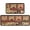 Coffee, variant on 2 Piece Coffee Kitchen Decor Rug Set, Home Kitchen Sink Rugs and Mats Non Skid Washable Absorbent Microfiber Kitchen Floor Carpet 17"x47"+17"x30"