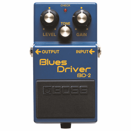 Boss BD-2 Blues Driver Guitar Tone Effects Pedal for Warm Overdrive & (Best Blues Driver Pedal)