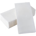 thumbnail image 3 of Soft Absorbent Linen-Feel Disposable Napkins for Bathroom - Eco-Friendly 100 Hand Towels, 3 of 8