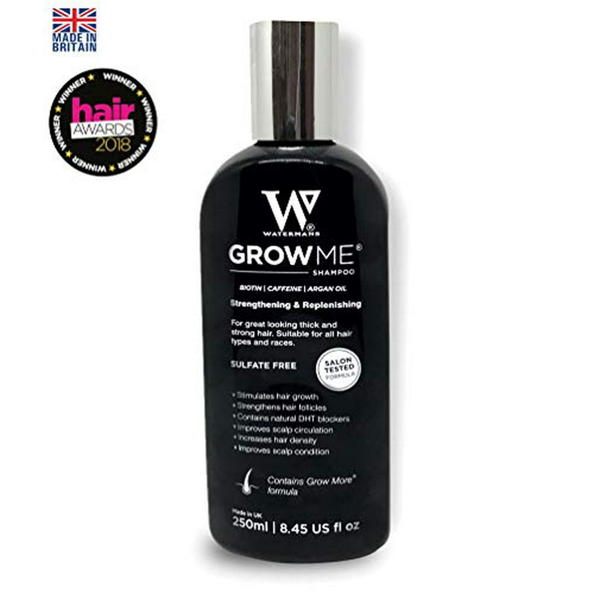 Best Hair growth Shampoo Sulfate Free, caffeine, Biotin, Argan Oil