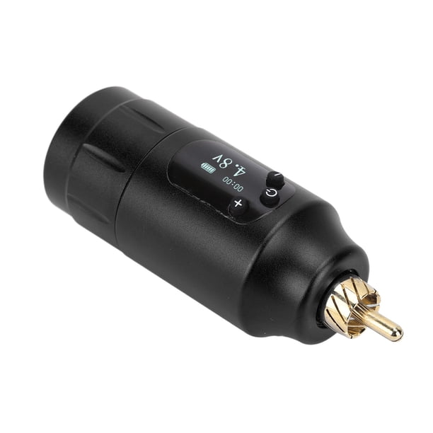 Cordless Tattoo Power Supply RCA Interface USB Rechargeable Tattoo