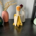 thumbnail image 6 of Eoozwa Banana Duck Statue 5.9"x3.2" Garden Decor Banana Duck Sculpture Garden Ornament Funny Creative Resin Peeled Yellow White Banana Duck Figurine for Indoor Yard Lawn Home Office Decorations, 6 of 6