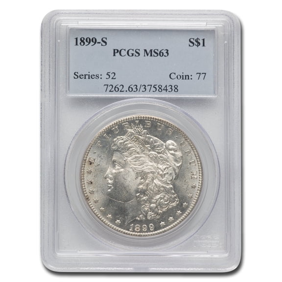 1899-S Morgan Dollar MS-63 PCGS