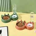 thumbnail image 4 of Adjustable Cat Food and Water Bowl Set with Convenient Dish Dispenser for Dogs and Cats - Removable Feeding Bowls for Medium-sized, 4 of 4