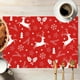 thumbnail image 4 of pstuiky Tapete aislante para decoración de mesa navideña antideslizante impermeable y para cocina y comedor, 4 of 6