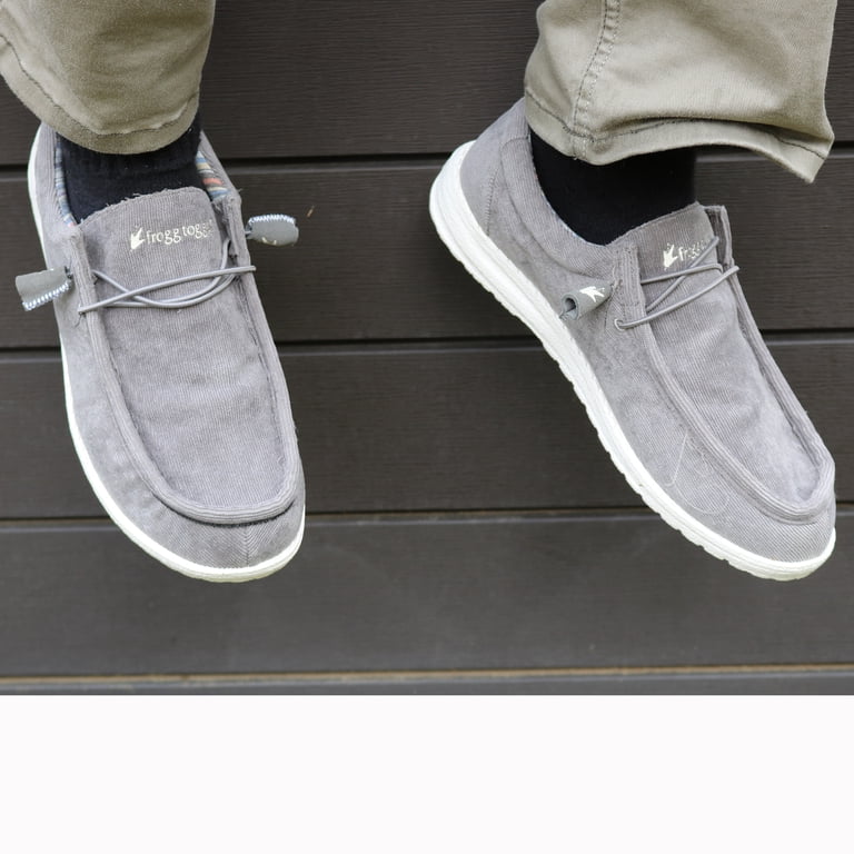 New Men\'s Frogg Toggs size 13 Lightweight Slip-On Loafers in Light Gray Men main image 2