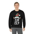 thumbnail image 5 of ICU Nurse Elf Unisex Sweatshirt, S-2XL Christmas Holidays Xmas Elves, 5 of 9