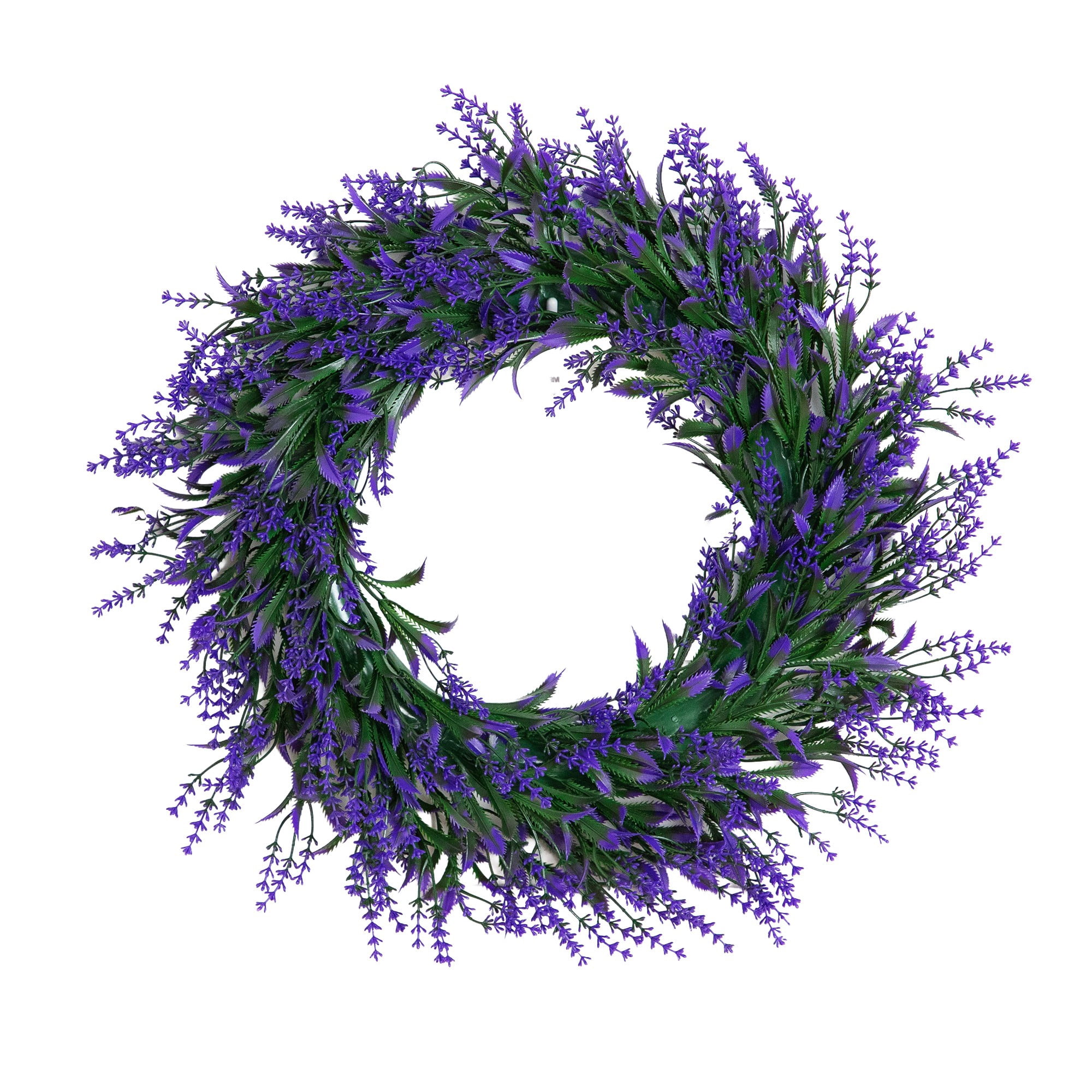 18in. Artificial Lavender Wreath - Set of 2
