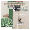 thumbnail image 6 of 60 Inch Cat Tree Modern Tower, Multi-Level Condo with Sisal Scratching Posts & Perches, Indoor Cats Activity Center, 6 of 9