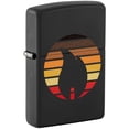 thumbnail image 1 of Zippo 46168 Colorblock Zippo Design Black Matte Windproof Lighter, 1 of 7